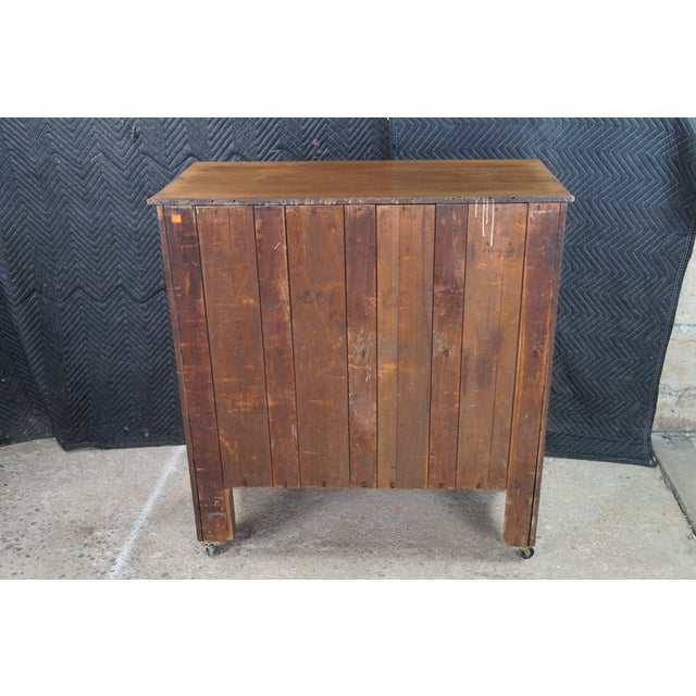 Antique 19th Century American Victorian Walnut Dresser Chest of Drawers For Sale - Image 12 of 13