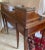 English Regency Style Mahogany and Satinwood Inlaid Carlton House Desk. For Sale In West Palm - Image 6 of 13