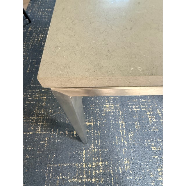 Room and Board Rand Quartz Dining Room Table For Sale - Image 10 of 13