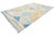 Abstract Geometric Moroccan Style Hand-Knotted Wool Rug – Pastel & Earth Tones For Sale - Image 4 of 11