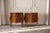 Pair Vintage French Louis XV Bombé Chests, Marble Top Commode Nightstands For Sale - Image 11 of 18