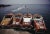 Slim Aarons, Hotel Du Cap-Eden-Roc Riverboats, 1969, Color Photograph For Sale