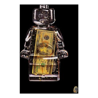 Vincent Sabatier, 100 Banknote Dollars, 2019, Silkscreen Print For Sale