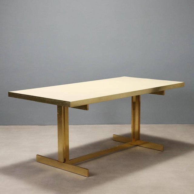 Brass Table by Mario Sabot, 1980s For Sale - Image 10 of 10