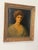 Brown Gilded Age Portrait of Mrs. Potter Palmer, Signed William H. McEntee Oil Painting in Antique Gilt Frame For Sale - Image 8 of 12
