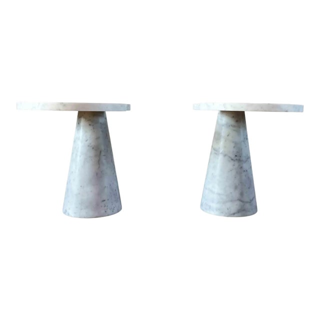 Marble Eros Coffee Tables by Angelo Mangiarotti for Skipper, 1972, Set of 2 For Sale - Image 6 of 17