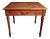 Antique French Oak Writing Table with Drawer, 1930 For Sale