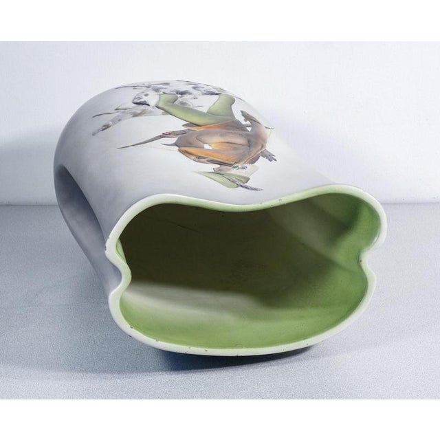 Ceramic Robin Hood Umbrella Stand from C.I.A. Manna, 1950s For Sale - Image 11 of 18