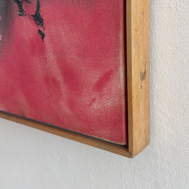 Colossal Mid-Century Abstract Expressionist Oil on Canvas Painting, Signed For Sale - Image 12 of 14