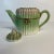 1970s Vintage Trompe L’Oeil Large Asparagus Tea Pot For Sale - Image 4 of 9