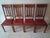 Wood Set of 4 Original Arts and Crafts Oak Dining Chairs - Timeless Craftsmanship. For Sale - Image 7 of 12