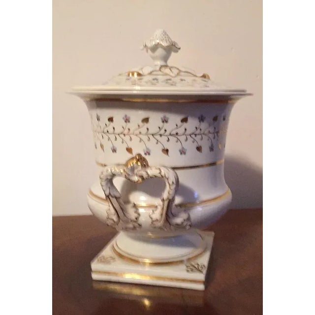 Early 19th Century 1820 English Regency Worcester Flight Barr Porcelain Vase For Sale - Image 5 of 11