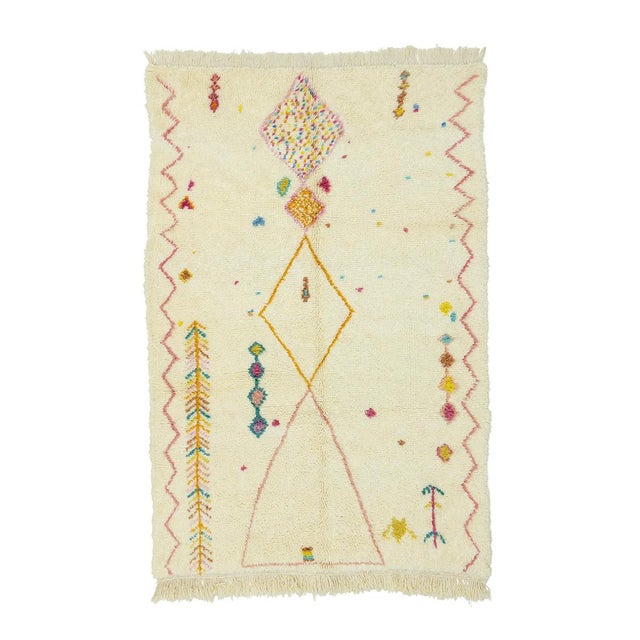 Hand-Knotted Wool Rug by Azele Studio For Sale - Image 13 of 13