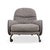 Textile Depadova Armchair with Ottoman in Leather by Vico Magistretti, 1980 For Sale - Image 7 of 17