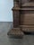 Louis XIII Style Glass-Fronted Bookcase in Oak, in Very Good conditions.