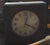 Early 20th Century Oversized 1920s Antique 22" Square Industrial Wooden Doctor's Office Wall Clock For Sale - Image 5 of 5