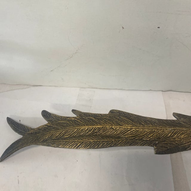 Pair of 1980s Hollywood Regency Style Metal Pheasants For Sale - Image 11 of 12