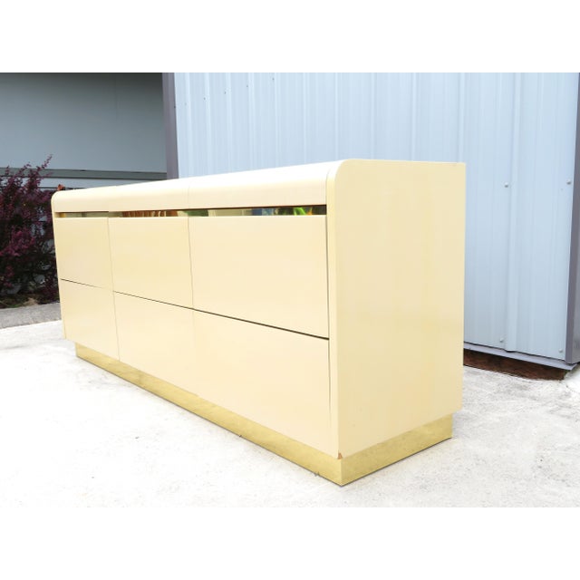 1980 S Lane 9 Drawer Lacquer Dresser Chairish