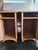 Wood Stickley Style Oak Mission Nightstands (Pair) With Inlaid Gillot & Cie Tile For Sale - Image 7 of 13