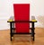 Cassina Red and Blue Chair by Gerrit Rietveld for Cassina For Sale - Image 4 of 5