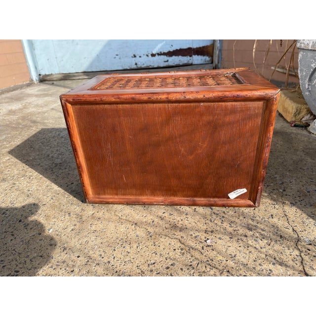 Late 20th Century Condiment Silverware Napkin Sewing Implement Organizational Basket For Sale - Image 10 of 10