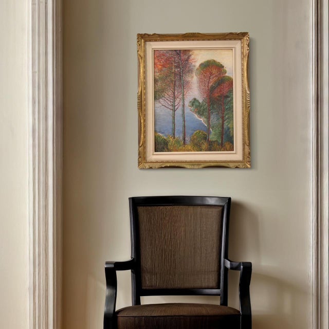 Italian Artist, Landscape, 1950, Oil Painting, Framed For Sale - Image 12 of 15