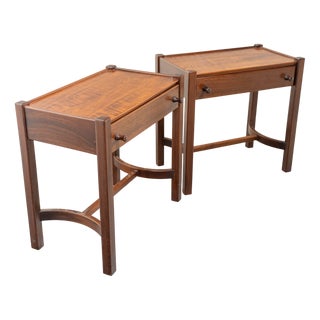 French Bedside Tables, 1960s, Set of 2 For Sale