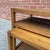 Mid Century Modern Nesting Side Tables With Cane Shelves For Sale - Image 9 of 12