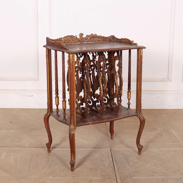 Wood French Carved Stand, 1890s For Sale - Image 7 of 7