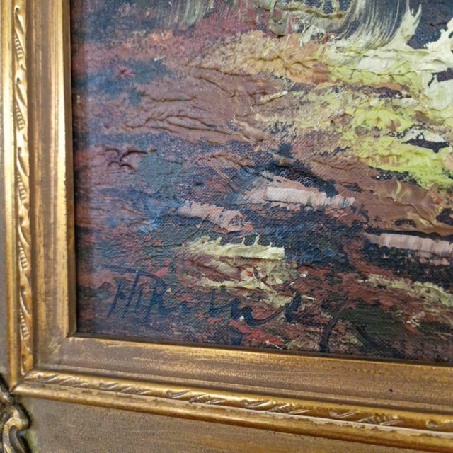 The Alps, 1980s, Oil on Canvas, Framed For Sale - Image 8 of 9