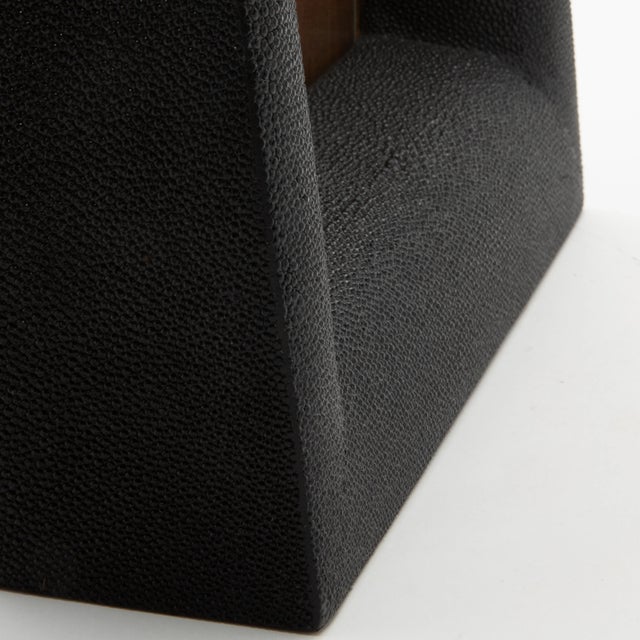 Picture Frame 8x10” in Black Shagreen by R&y Augousti For Sale - Image 9 of 11