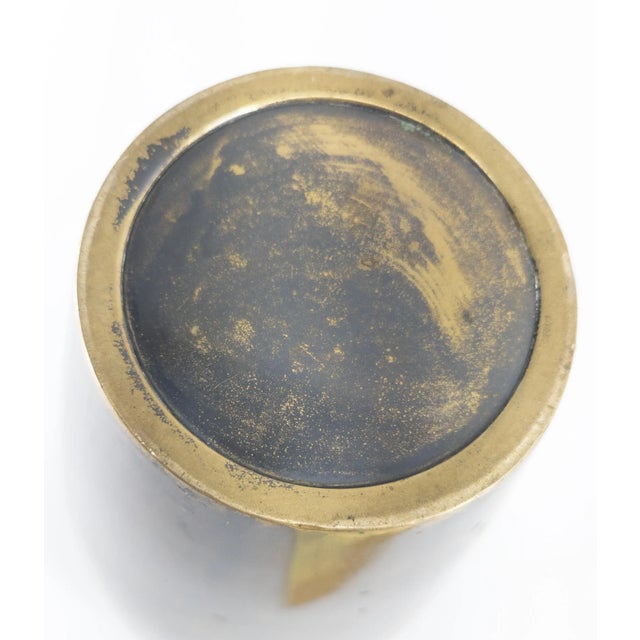 19th Century Japanese Meiji Bronze Mixed Metal Vase Signed For Sale - Image 12 of 13