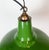 Green Industrial Green Enamel Factory Pendant Lamp from Jackson Electrical Co., 1960s For Sale - Image 8 of 18