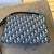 1980s Vintage Trotter Blue Canvas and Blue Leather Christian Dior Crossbody Bag For Sale - Image 14 of 17