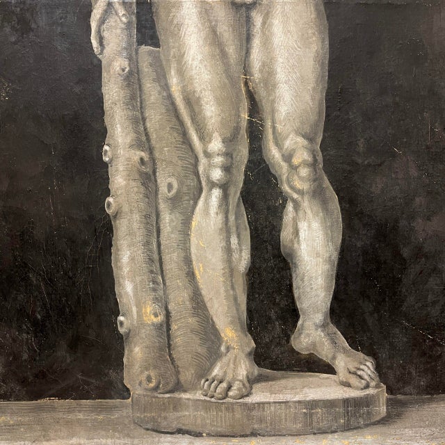 Hercules with the Apples of the Hesperides, Oil on Canvas, 1950s For Sale - Image 3 of 6