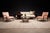 Ivory Sofa in Rosewood and Ivory Bouclé by Giuseppe Scapinelli, Brazil, 1950s - Lot 449B For Sale - Image 8 of 15
