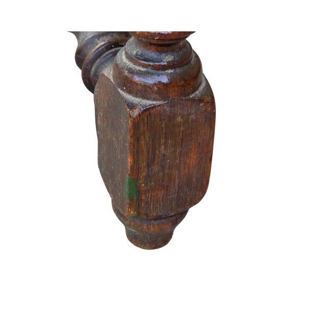 Pair of Oak Barley Twist Nesting Tables For Sale - Image 10 of 12