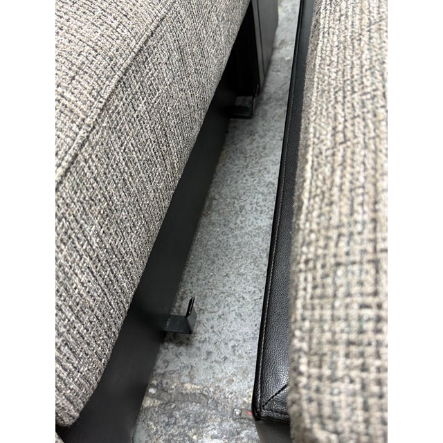 Textile Bespoke Sectional Sofa, Three Pieces For Sale - Image 7 of 12