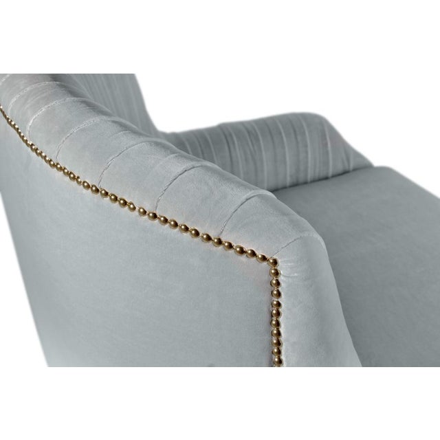 Gray Greta Armchair by Ottiu For Sale - Image 8 of 9