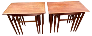 Danish Teak Nesting Tables, 1960s, Set of 2