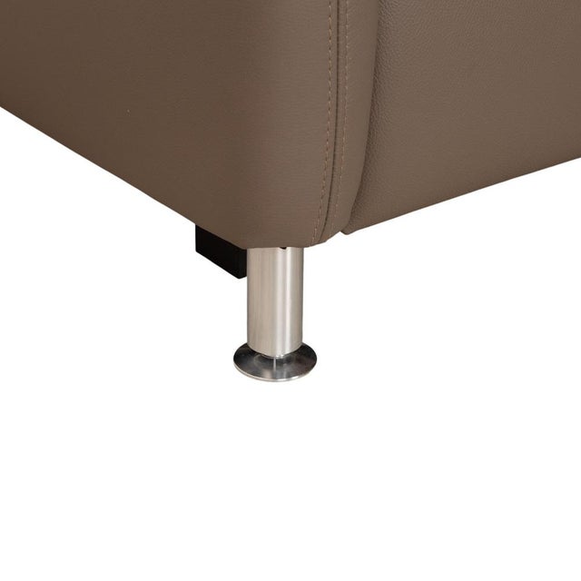 Leather Corner Sofa from Polinova For Sale - Image 13 of 17