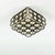 Mid-Century Modern Mid-Century Glass Wall Light or Ceiling Light/Flush Mount From Limburg, Germany, 1960s For Sale - Image 3 of 8