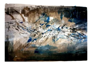 Zao Wou-ki - Original Lithograph - Abstract Composition 1962