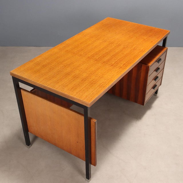 Mid-Century Mahohgany Desk, 1960s For Sale - Image 9 of 12