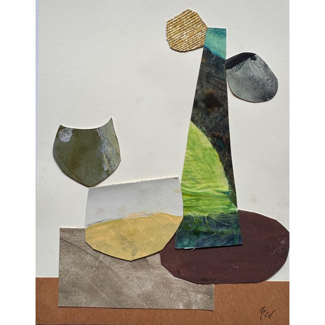 2020s "Magic Still Exists 4" Original Mixed-Media Collage on Paper by Zac Woodiel For Sale - Image 5 of 8