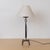 1930s 1930s French Tall Iron Brutalist Table Lamp For Sale - Image 5 of 13