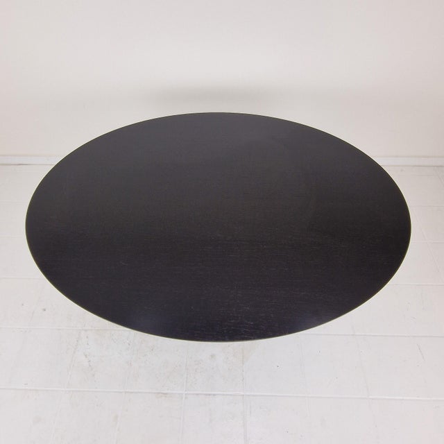 Black Large Oval Dining Table by Pierre Paulin for Artifort, 2010s For Sale - Image 8 of 16