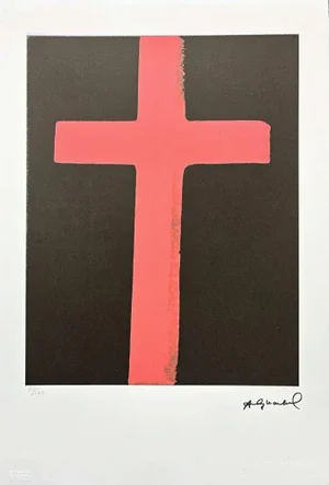 After Andy Warhol, Cross , 1980s, Lithograph
