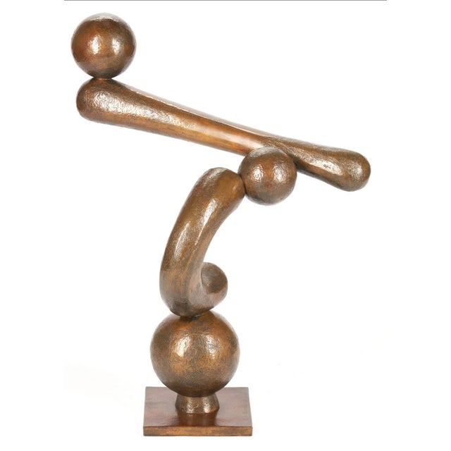 Late 20th Century Andreas Loewy Bronze Sculpture, "Playtime" For Sale - Image 4 of 8