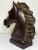 1950s Mid-Century Italian Expressive Bronze Horse Head Sculpture C1950 After Raffaello Romanelli For Sale - Image 5 of 16